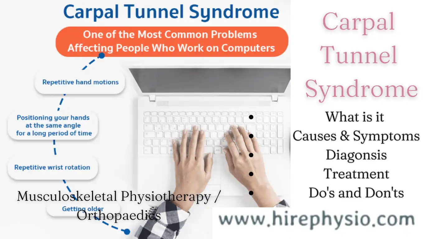 Carpal Tunnel Syndrome and Other Hand or Wrist Disorders: Causes, Symptoms, Diagnosis, and Treatment - Hirephysio.com