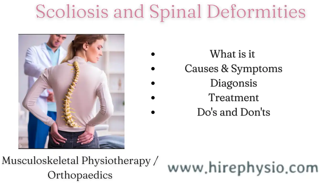 Scoliosis and Spinal Deformities - Treatment with physiotherapy